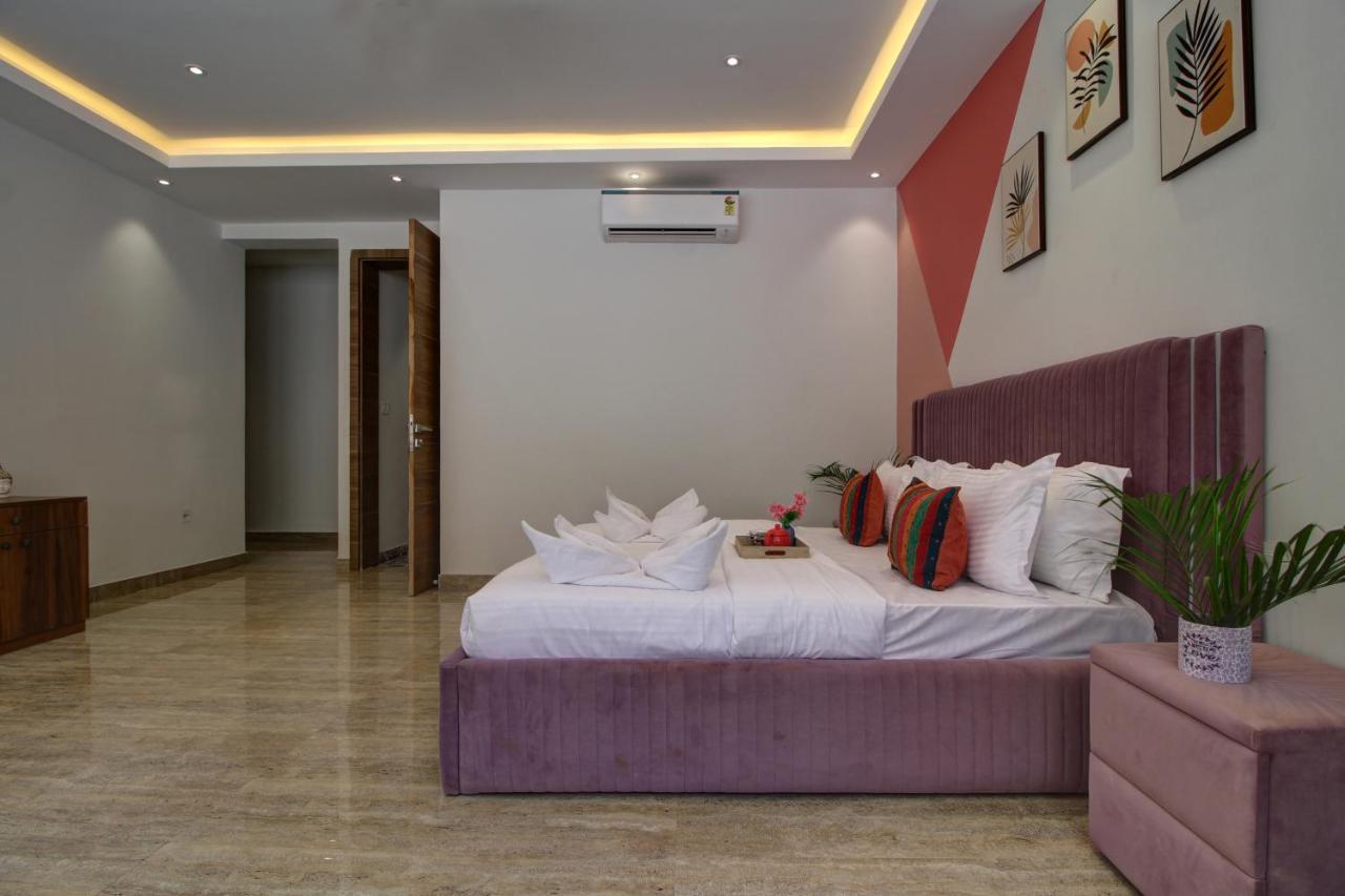 Euphoria Luxury Villa - 5Bhk - Private Pool - Jacuzzi, Baga Exteriör bild